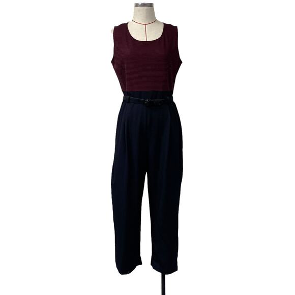 Vintage John Roberts Petite Womens Size 14P Jumpsuit Set - Picture 2 of 7